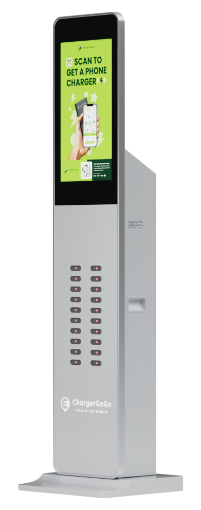 ChargerGoGo C20 Pro floor-standing portable charging station