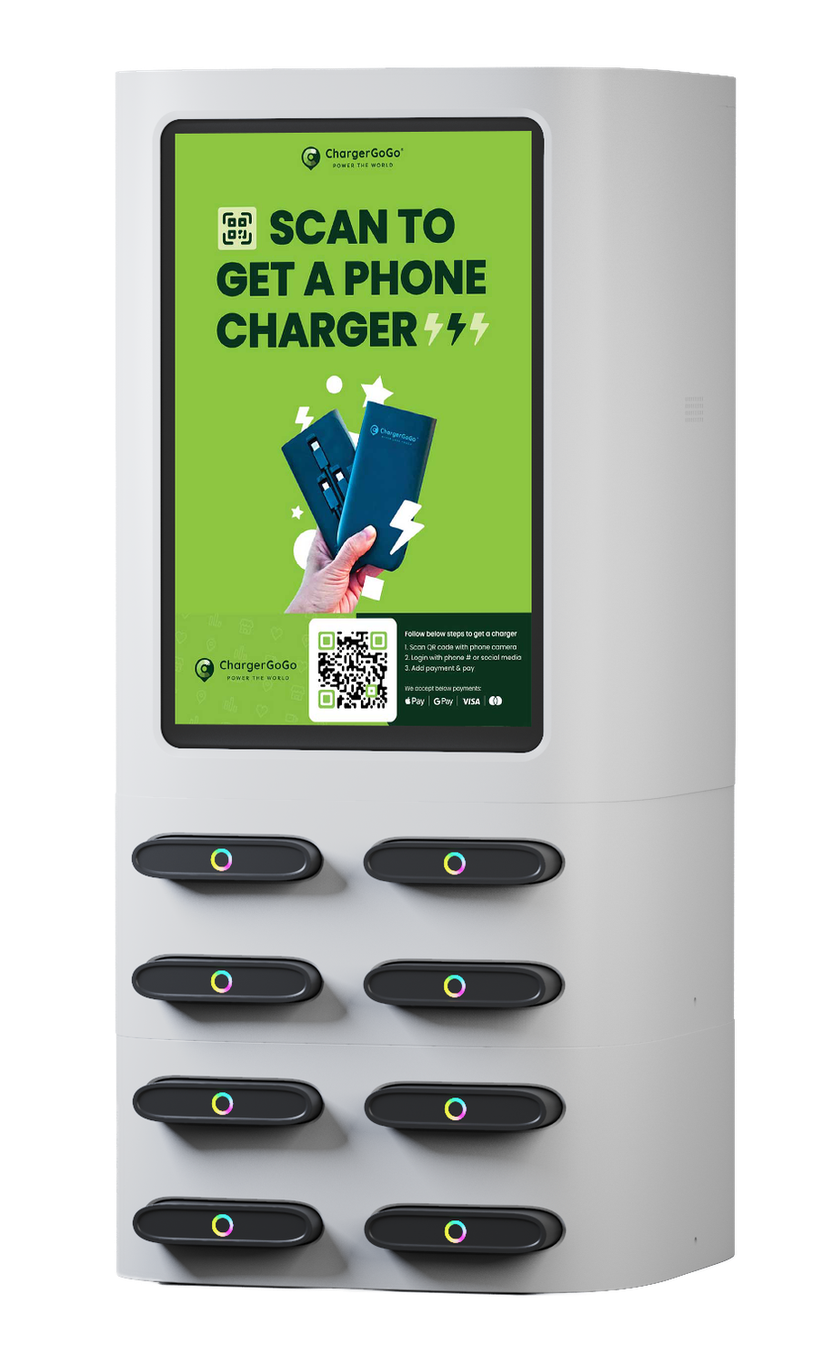 ChargerGoGo C8 Pro portable charging station
